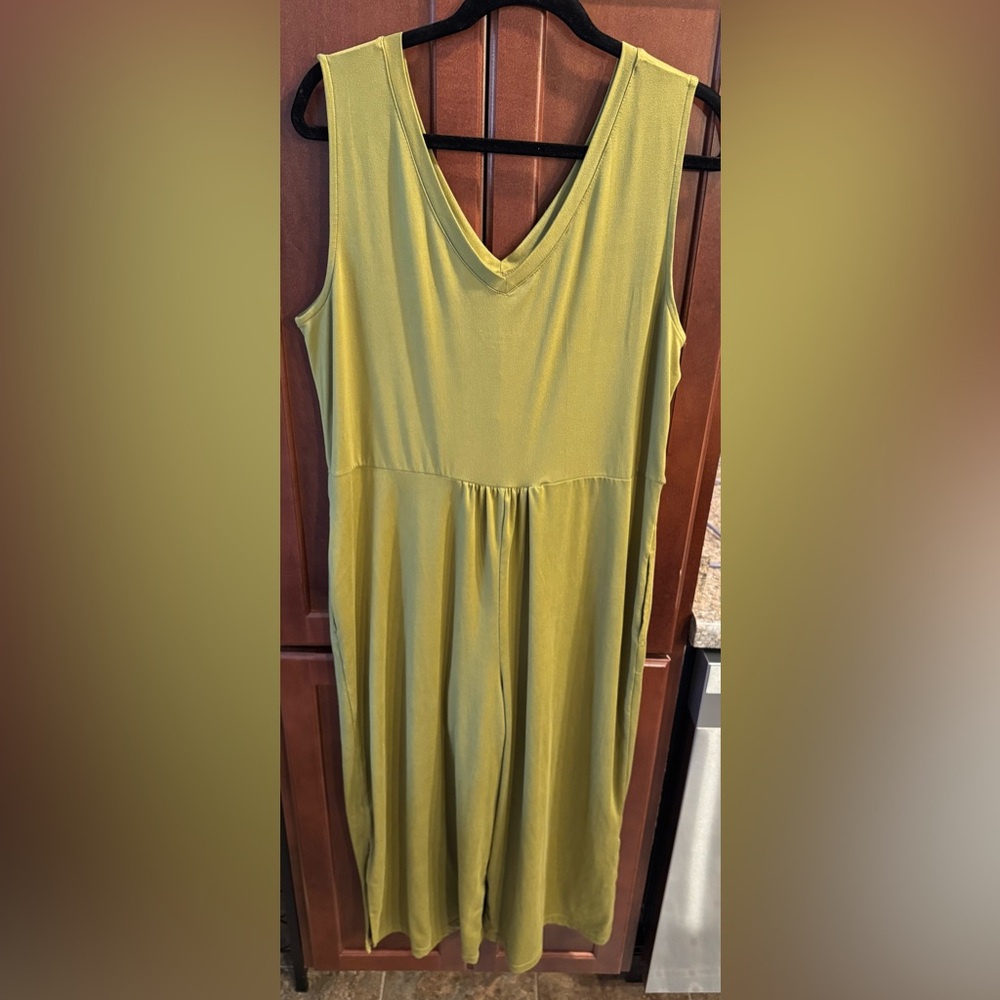 Cuddl Duds wide leg jumpsuit size L - Picture 3 of 7
